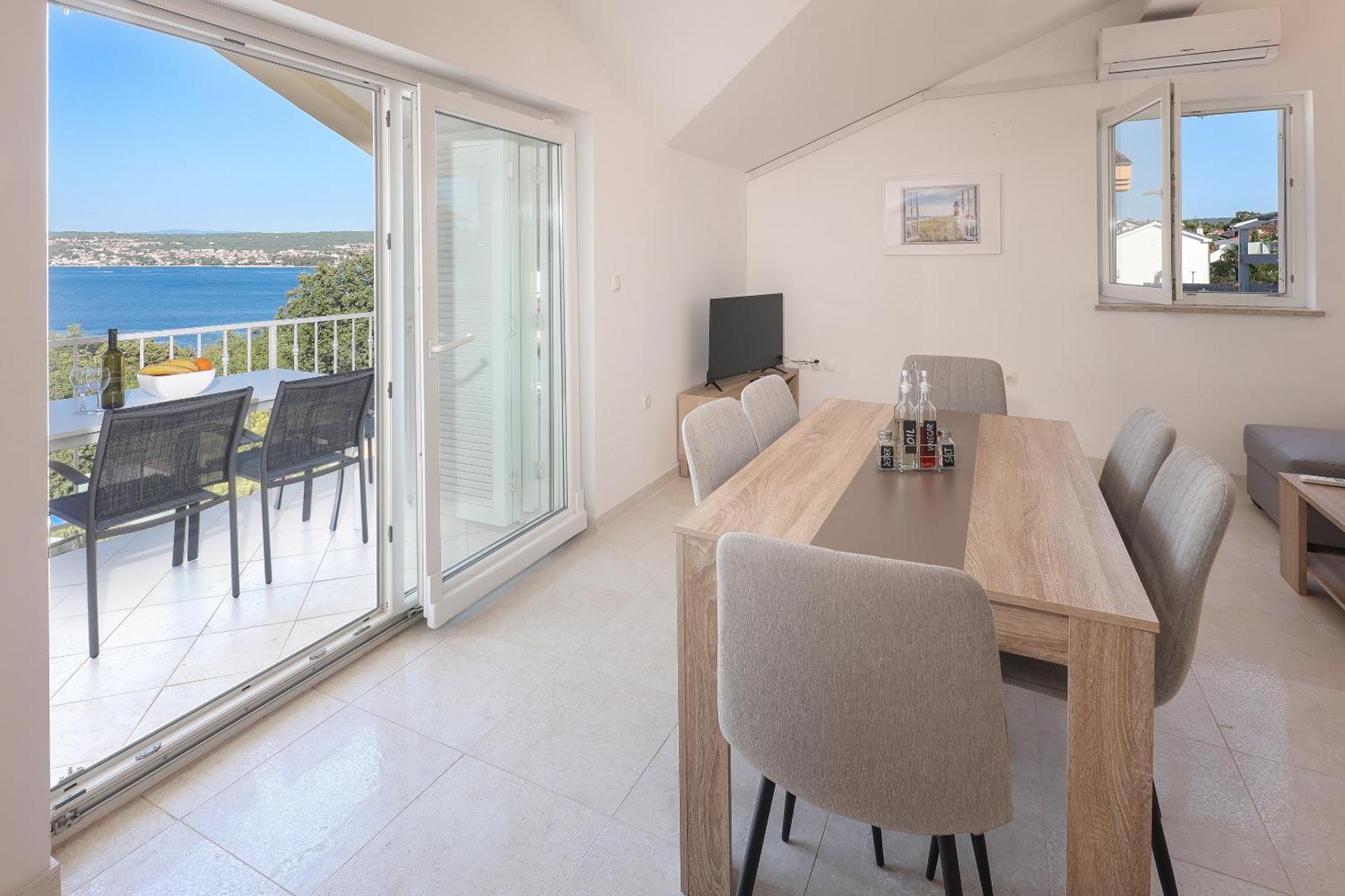 Sea View By Moro Apartman Malinska Kültér fotó
