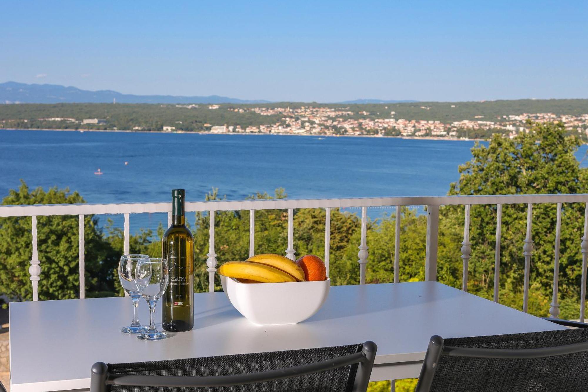 Sea View By Moro Apartman Malinska Kültér fotó