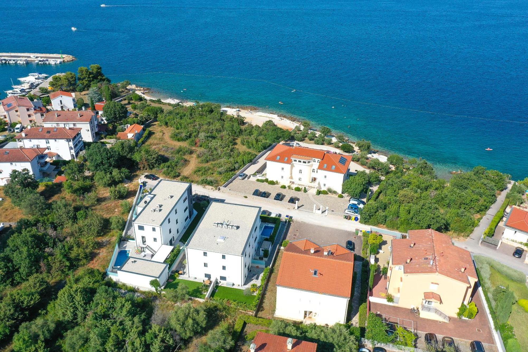 Sea View By Moro Apartman Malinska Kültér fotó